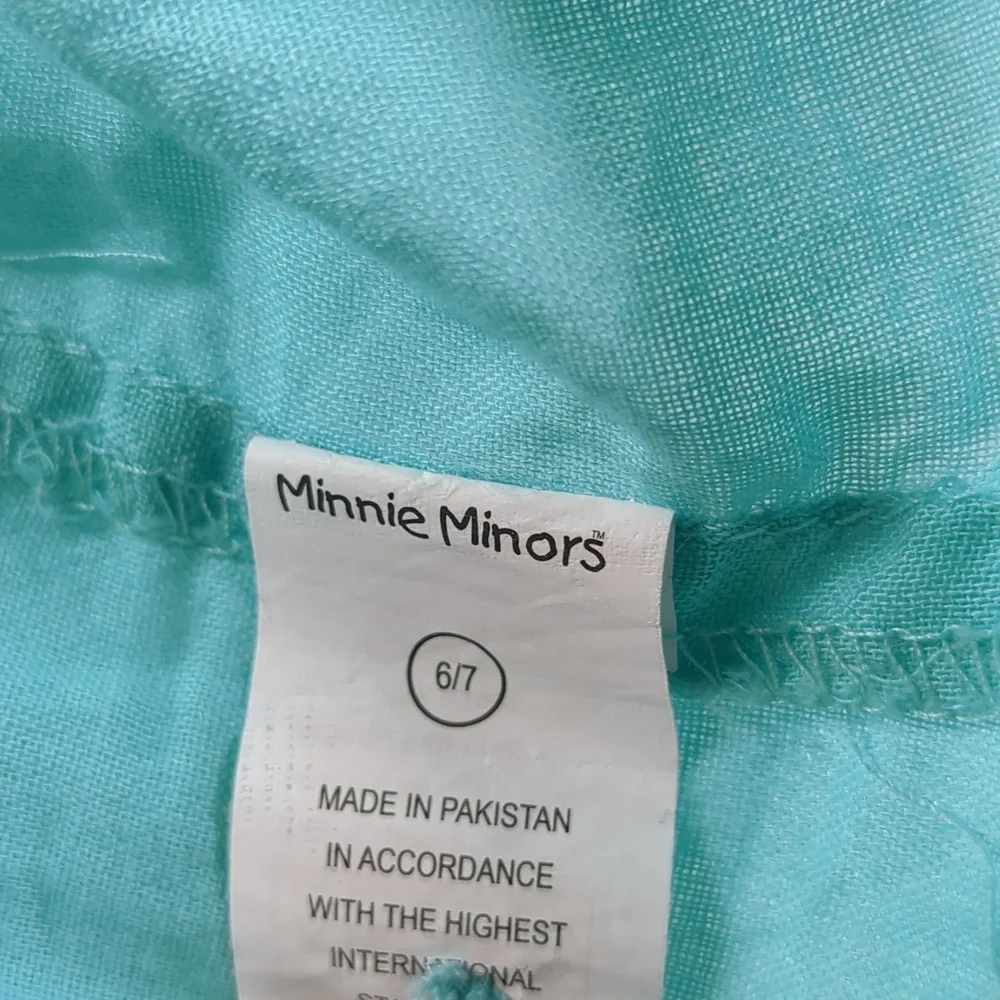 Minnie Minors Turquoise Garment 6/7 - Picture 4 of 10